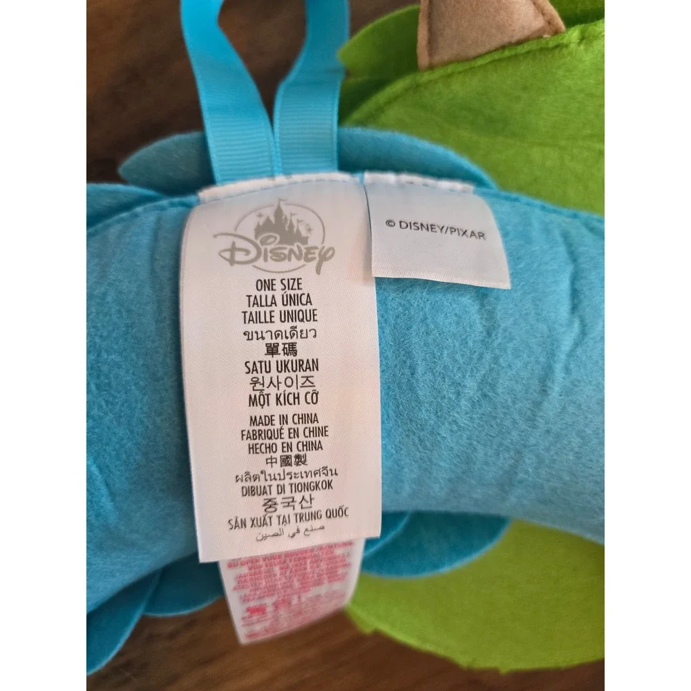Disney Pixar Monsters Inc Sulley Mike Wazowski Felt Wreath Blue Green Red Bow